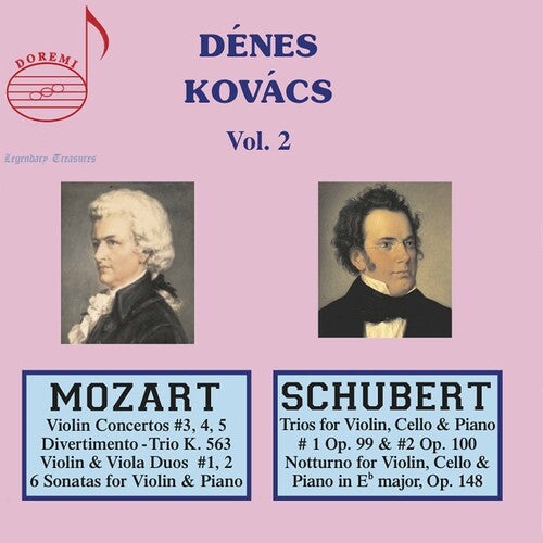 Denes Kovacs, Vol. 2: Mozart & Schubert / Denes Kovacs [5 CDs]