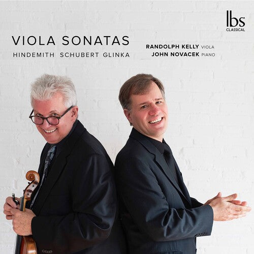 Viola Sonatas By Schubert, Hindemith & Glinka / Randolph Kelly, John Novacek