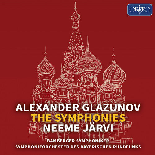 Glazunov: The Symphonies / Jarvi, Bamberger Symphony, BRSO