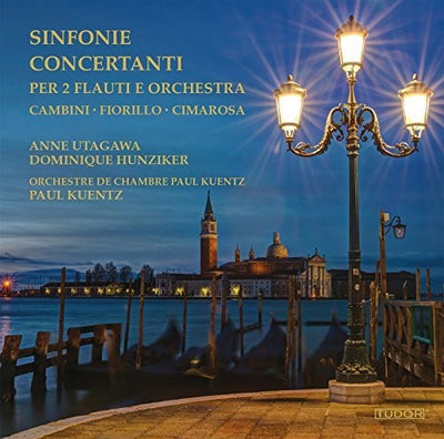 Sinfonie concertanti per 2 flauti e orchestra / Utagawa, Hunziker, Kuentz, Paul Kuentz Chamber Orchestra
