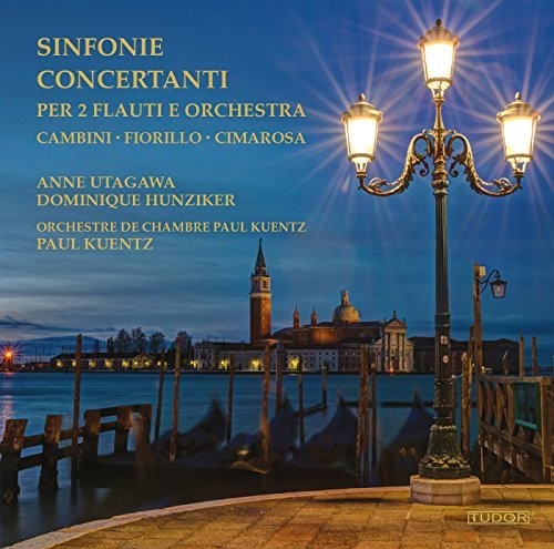 Sinfonie concertanti per 2 flauti e orchestra / Utagawa, Hunziker, Kuentz, Paul Kuentz Chamber Orchestra