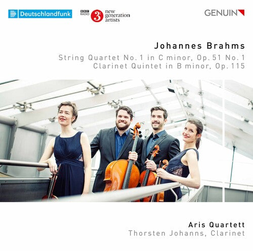 Brahms: String Quartet No. 1 In C Minor, Op. 51 No. 1, Clarinet Quintet In B Minor, Op. 115 / Thorston Johanns, Aris Quartett