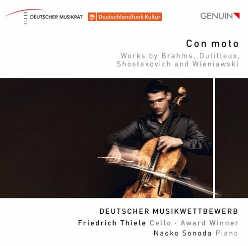 Con Moto - Works By Brahms, Dutilleux, Shostakovich And Wieniawski / Friedrich Thiele, Naoko Sonoda