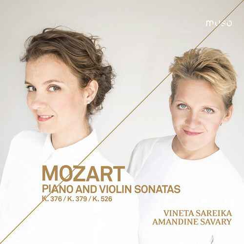 Mozart: Piano & Violin Sonatas / Vineta Sareika, Amandine Savary