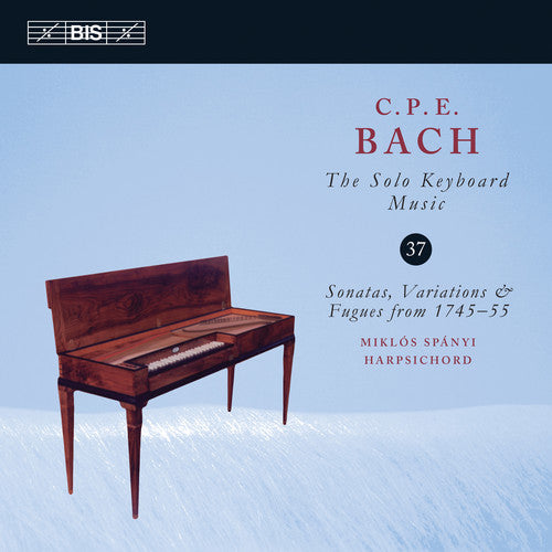 C.P.E. Bach: The Solo Keyboard Music, Vol. 37 / Spanyi