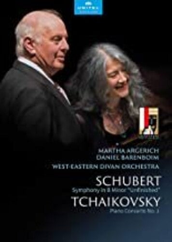 Tchaikovsky: Piano Concerto No. 1 & Schubert: Symphony No. 8 / Argerich, Barenboim [Blu-ray]