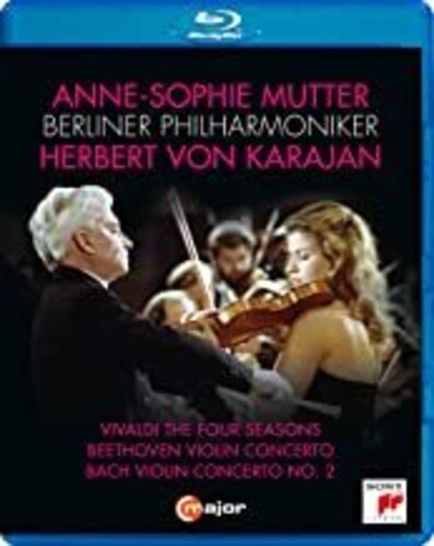 Vivaldi, Beethoven, & Bach / Mutter, von Karajan, Berlin PO [Blu-Ray]