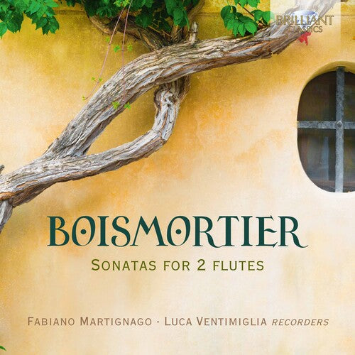 Boismortier: Sonatas For 2 Flutes / Fabiano Martignago, Luca Ventimiglia