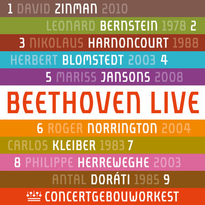 Beethoven: Symphonies Nos. 1-9 (Live Recordings)