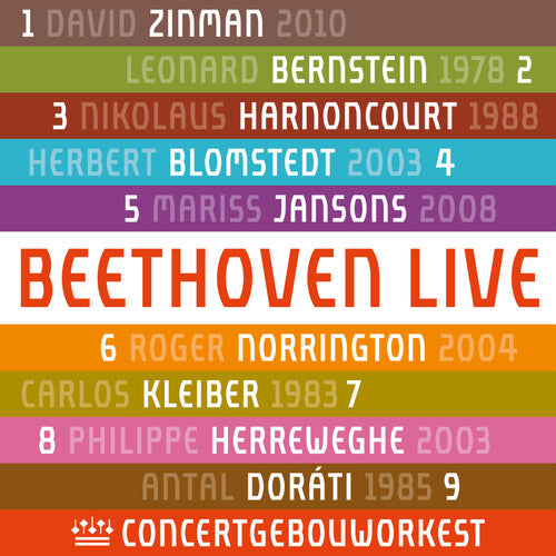 Beethoven: Symphonies Nos. 1-9 (Live Recordings)