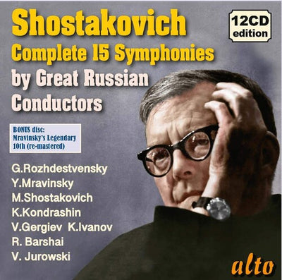 SHOSTAKOVICH COMPLETE SYMPHONIES LEGENDARY RUSSIAN