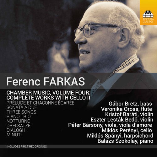 Farkas: Chamber Music, Vol. 4 - Works With Cello II / Miklos Perenyi, et al