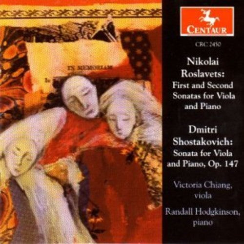 Roslavets: First and Second Sonatas for Viola and Piano - Sh