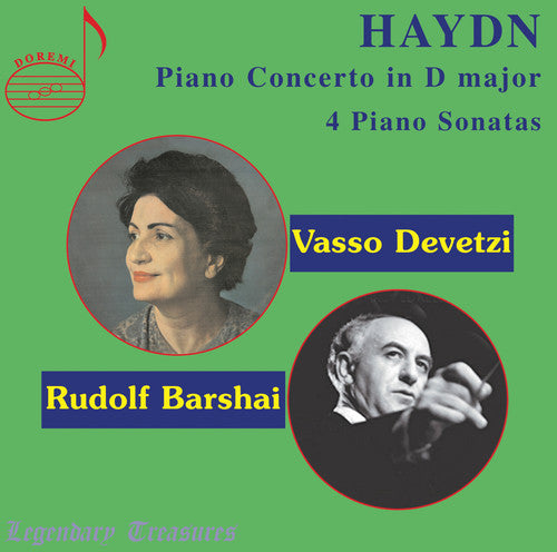 Haydn: Piano Concerto in D Major & 4 Piano Sonatas / Devetzi, Barshai