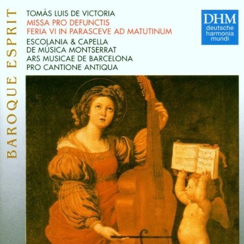 Victoria: Missa Pro Defunctis / Escolania & Capella De Musica Montserrat Ars Musicae