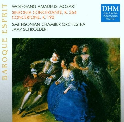 Mozart: Sinfonia Concertante K 364, Concertone K 190 / Schroder, Smithsonian CO