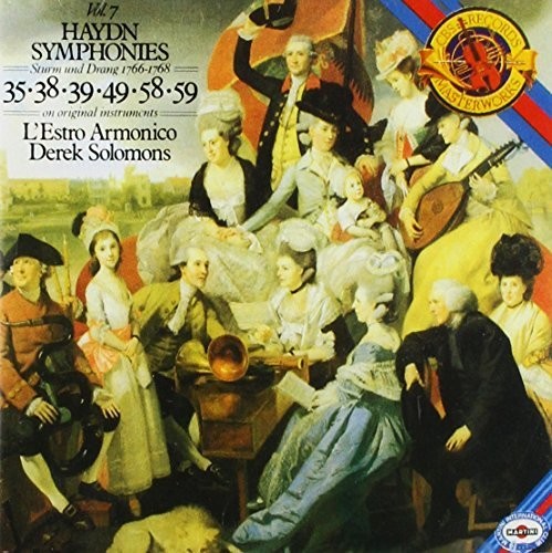 Haydn: Symphonies 35, 38, 39, 49, 58, & 59 / Solomons, L'Estro Armonico