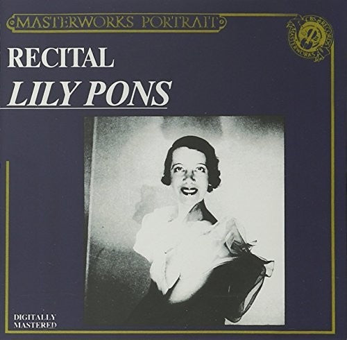 Lily Pons Recital