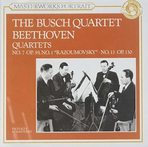 Beethoven: Quartets No 7, No 13 / The Busch Quartet