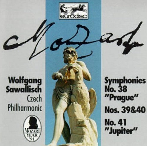 Mozart: Symphonies Nos 38, 39, 40, 41 / Sawallisch, Czech Po