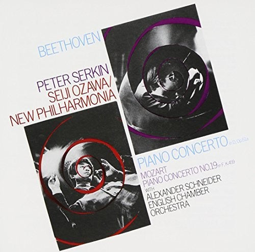 Beethoven: Piano Concerto Op 61a;  Mozart / Peter Serkin