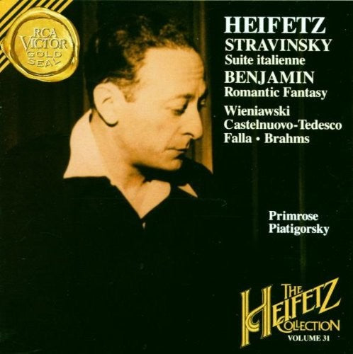 The Heifetz Collection Vol 31 - Benjamin, Stravinsky, Et Al