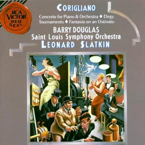 Corigliano: Concerto For Piano, Etc / Douglas, Slatkin