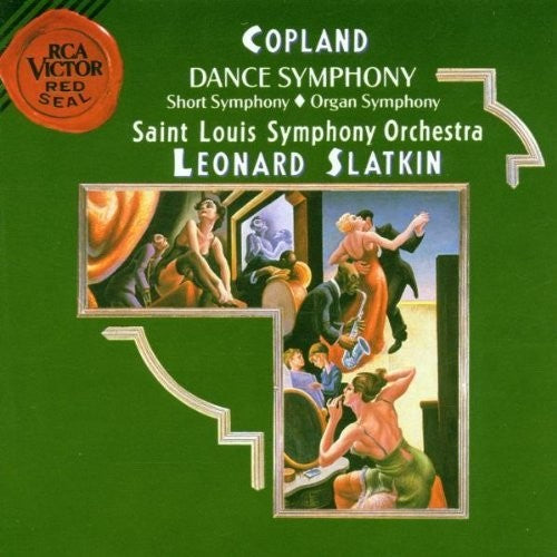 Copland: Dance Symphony, Short Symphony, Etc / Slatkin