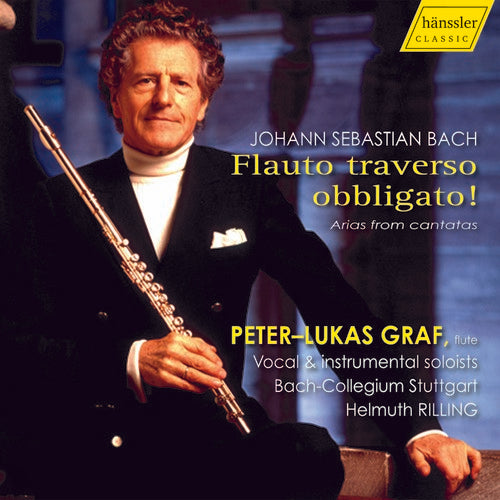 Bach: Flauto traverso obbligato / Graf, Rilling, Stuttgart Bach Collegium