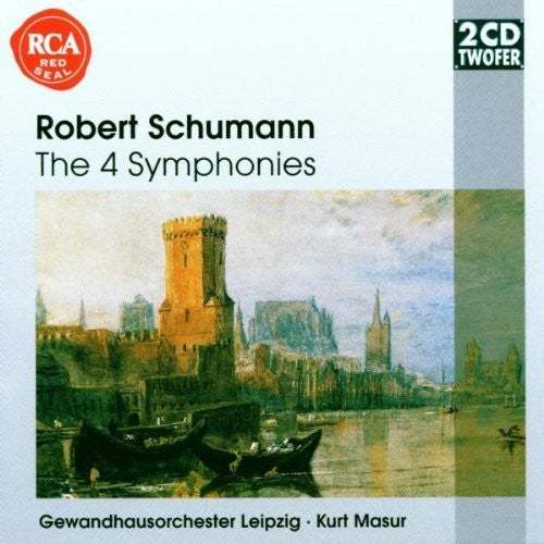 Schumann: The 4 Symphonies / Kurt Masur, Leipzig Gewandhaus Orchestra