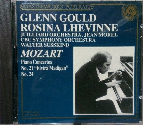 Mozart: Piano Concertos Nos 21 & 24 / Lhévinne, Gould