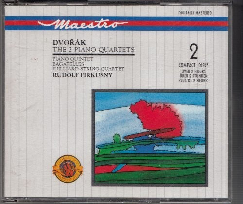 Dvorák: The 2 Piano Quartets, Etc / Firkusny, Juilliard Qt