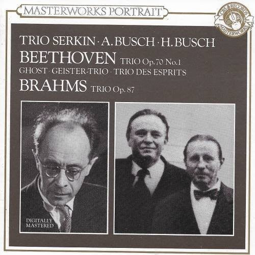 Beethoven: Trio Op 70 No 1; Brahms Trio Op 87 / Serkin Et Al