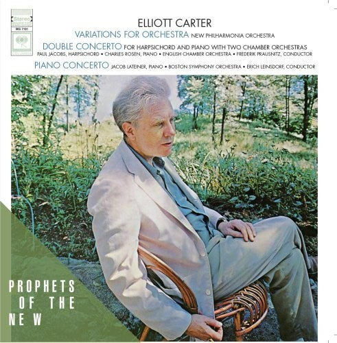 Carter: Variations for Orchestra, Double Concerto, Piano Concerto / Jacobs, Rosen, Lateiner