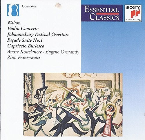 Walton: Violin Concerto, Orchestral Works / Ormandy, Francescatti