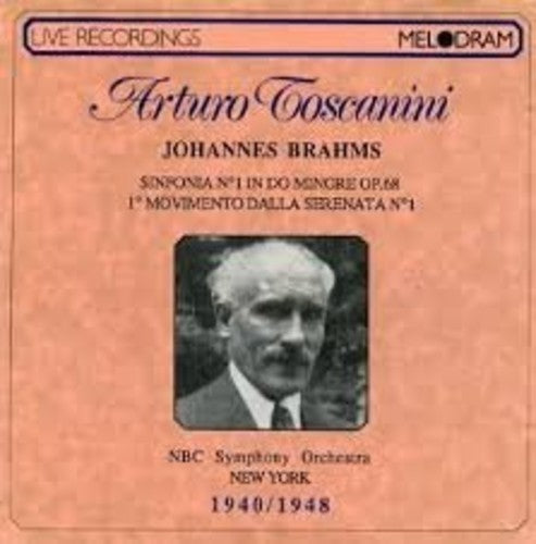 Toscanini Collection Vol 26 - Brahms: Symphony No 1, Etc