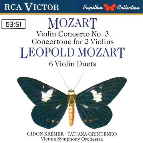 Mozart: Violin Concerto 3, Concertone / Kremer, Grindenko