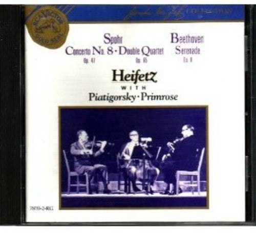 Spohr: Concerto No 8;  Beethoven: Serenade / Heifetz