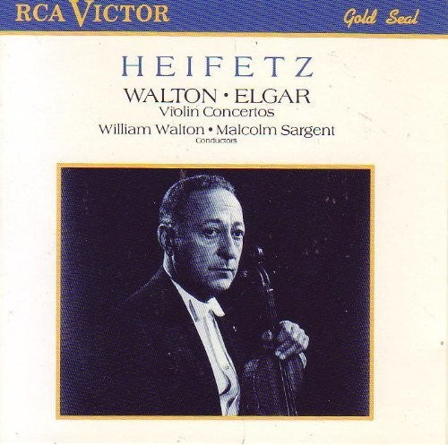 Walton, Elgar: Violin Concertos / Heifetz, Walton, Sargent