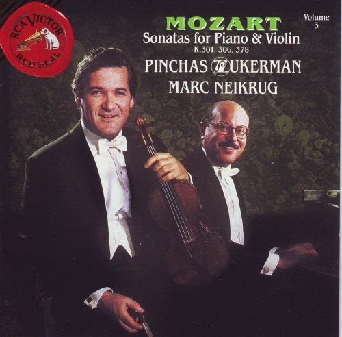 Mozart: Violin Sonatas Vol 3 / P Zukerman, M Neikrug