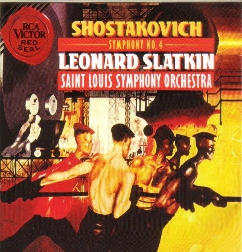 Shostakovich: Symphony No 4 / Slatkin, St Louis Sym Orch
