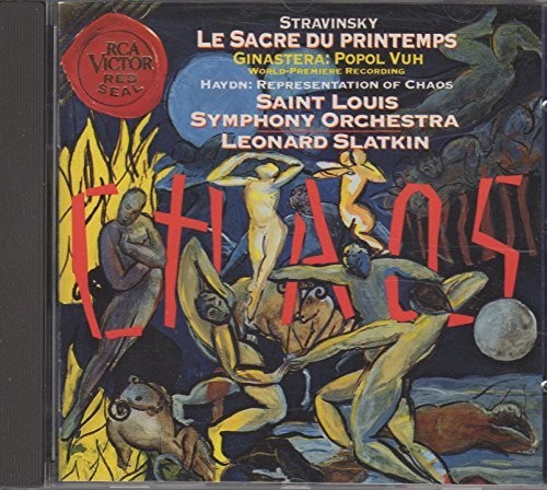 Stravinsky: Le Sacre;  Ginastera, Haydn / Leonard Slatkin