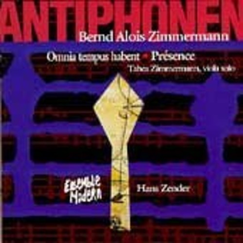 Zimmermann: Antiphonen, Etc / Zender, Ensemble Modern