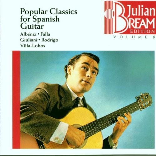 Julian Bream Edition Vol 8 - Popular Classics For Spanish Guitar