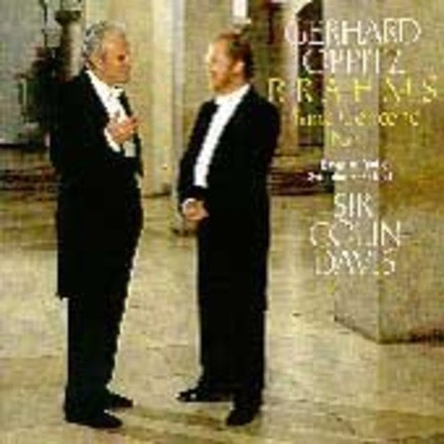 Brahms: Piano Concerto No 1 / Gerhard Oppitz, Colin Davis