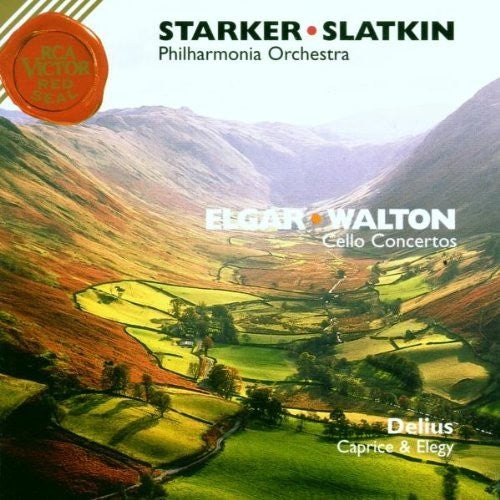 Elgar, Walton: Cello Concertos;  Delius / Starker, Slatkin