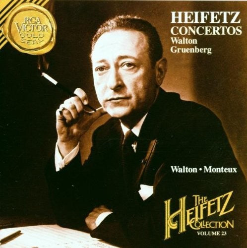 The Heifetz Collection Vol 23 - Walton, Gruenberg: Concertos