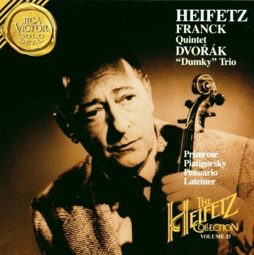 The Heifetz Collection Vol 33 - Franck, Dvorak, Sibelius