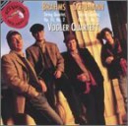 Brahms: Quartet 2;  Schumann: Quartet 3 / Vogler Quartett