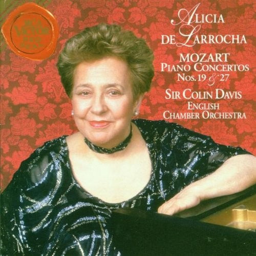 Mozart: Piano Concertos No 19 And 27 / De Larrocha, Davis